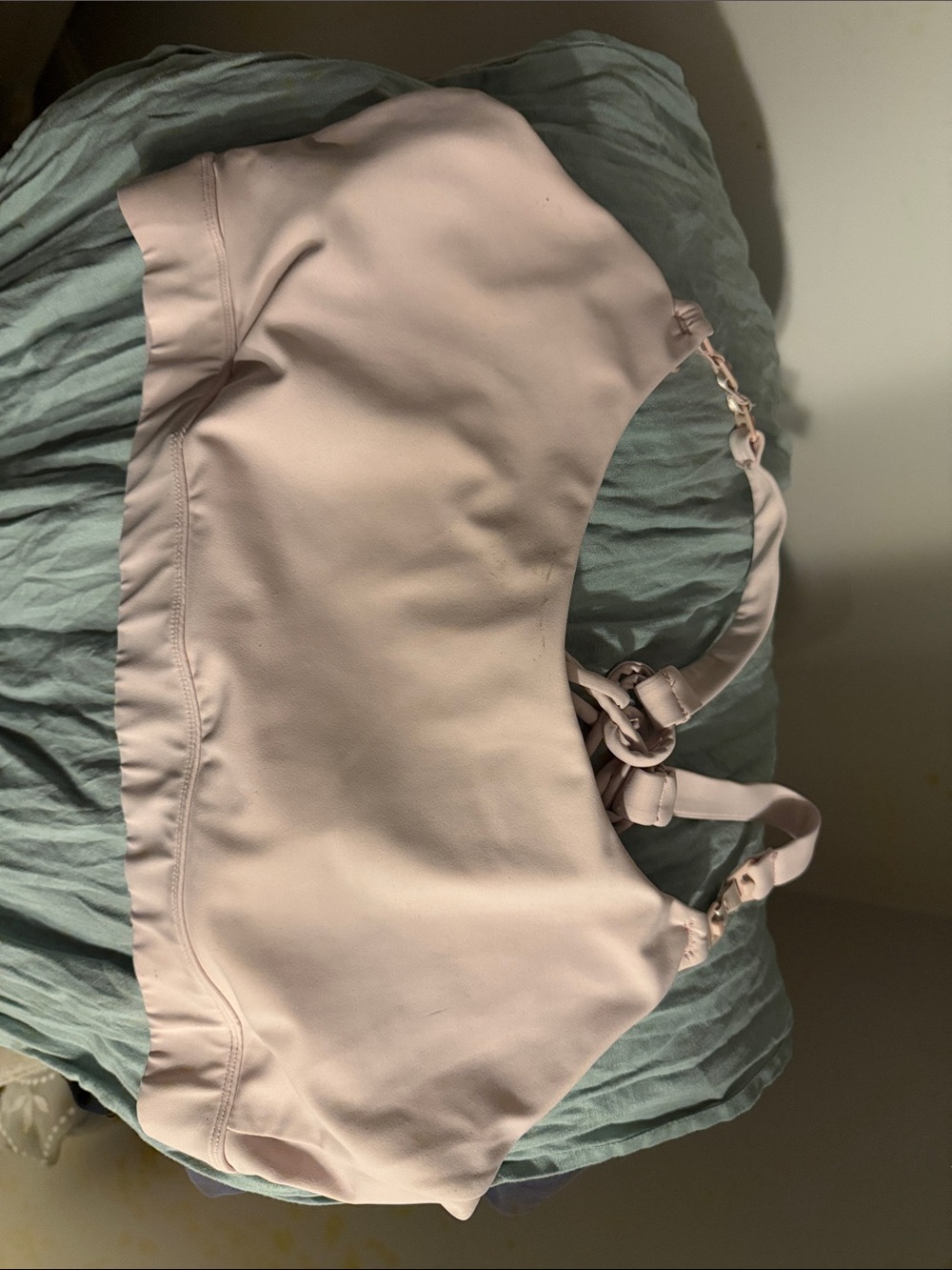 Women’s Soft Blush Pumping and nursing Sports Bra